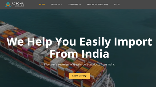 Sourcing from India